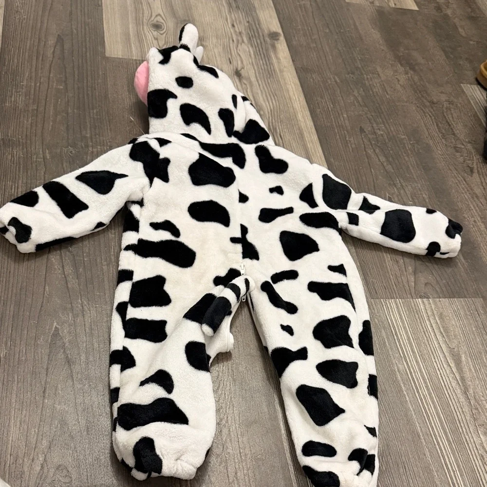 Cow Costume Kids One Piece  Size 2T